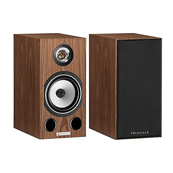【中古】３角形 Esprit Comete Ez Hi-Fi ブックシェルフスピーカー (メープル、有りの実)