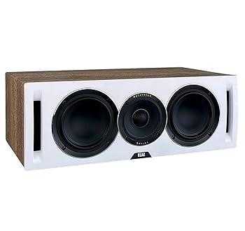 【中古】ELAC Uni-Fi リファレンス 3ウェイ 5-1/4インチ フロアスタンディングスピーカー オークまたはウォールナットタワースピーカー ホームシアターと
