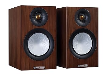 【中古】モニターオーディオシルバー 50 ニュー 7G ウォルナット (ペア)
