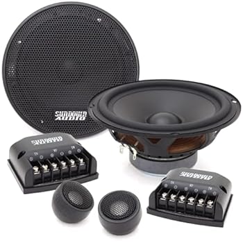 【中古】Sundown Audio E-6.5CS 6.5インチ 100W RMS コンポーネントセット E65CS