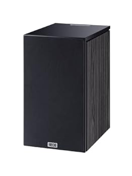 【中古】HECO Aurora 300 ブックシェルフスピーカー 有りの実 2通い路 6.5in管する まっ黒