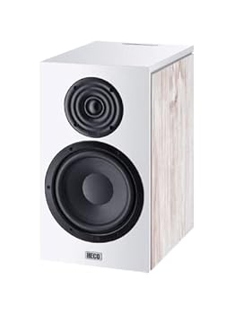 【中古】HECO Aurora 300 ブックシェルフスピーカー ありの実 2通い路 6.5in管する 白いこと