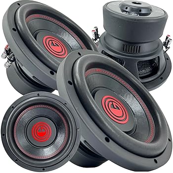【中古】Gravity 2X 10インチ 1500ワット カーオーディオサブウーファー 4オーム DVC 10インチ サブペア デュアルボイスコイル 厚みのあるマグネット 車