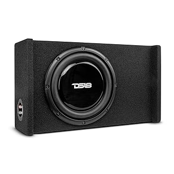 【中古】DS18 EN-DF10 10インチ 浅くて薄いサブウーファーエンクロージャー ダウンファイアコンパクト密閉設計 車 トラック用 600ワット ブラック 73,647円