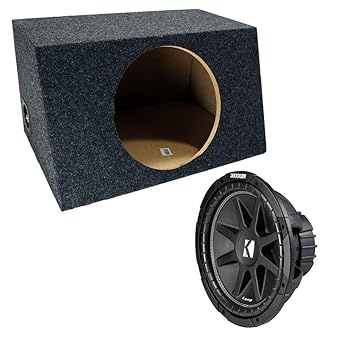 【中古】【未使用】KICKER 10C12-4 シングルコンプ 12インチ C12サブウーファーエンクロージャー 4オーム｜AJIMURA-SHOP