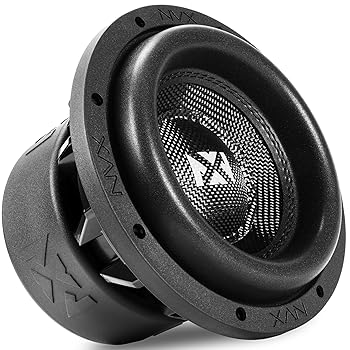 【中古】【未使用】NVX VCW82v3 8インチ ピーク1300ワット (650W RMS) デュアル2オーム VCシリーズ カーサブウーファー (VCW82バージョン3)