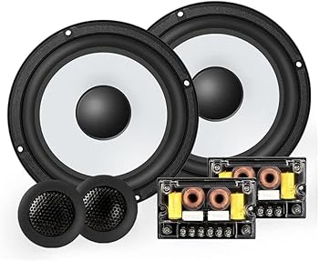 【中古】DEPILA カーエレメント ツイーターカーコンポーネント スピーカーシステム 6.5インチ 2ウェイドア カーオーディオ ステレオスピーカーキット HiF
