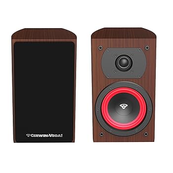 【中古】CERWIN-VEGA!老人ホームオーディオ天使の都市14 4in 2ウェイブックシェルフスピーカー(Expresso)