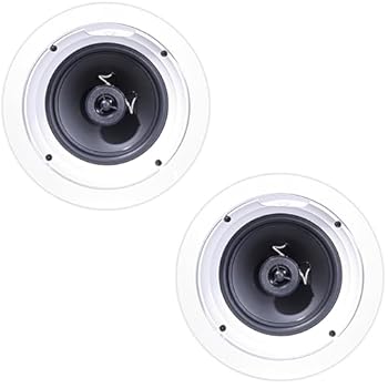 【中古】Klipsch 1007209 R-1650-C 上昇限度内金棒引き - 白いこと (2個風呂敷き包み)