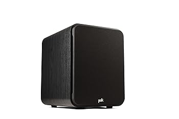 【中古】Polk Audio Signature Elite ES10 サブウーファー(黒いこと)、鉱物詰め直すポリマーコーン付き添い人10inロングスローウーファー、200W社会階級Dアン