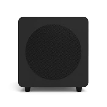 【中古】【国内置き目品】Kanto 密閉型パワードサブウーファー sub8 黒いこと 8in/社会階級Dアンプリファイアー内蔵