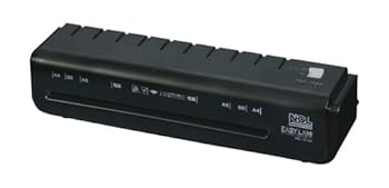 【中古】ナカバヤシ パーソナルラミネーター A4 2本ローラー ブラック NEL-101A4D