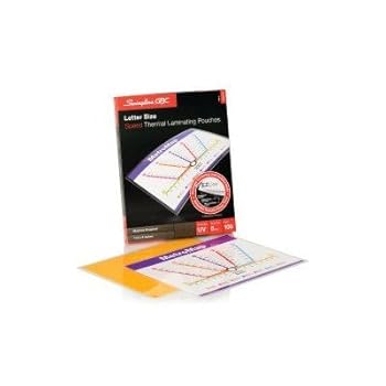 【中古】【未使用】Swingline GBC EZUse Thermal Laminating Pouches、レターサイズ、速度ポーチ5 Mil ( 100パック) [ Set of 12 ]