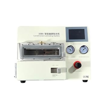 【中古】【未当て嵌める】5 インチ 1 LCD Vacuum OCA Laminating Machine w/Built-インチ Bubble Remover Pump Mobile Phone LCD Touch Screen OCA Bubble Remover (110V)