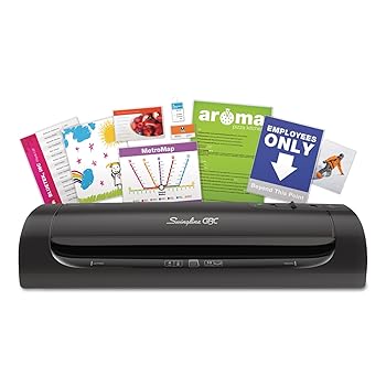 【中古】Swingline GBC熱Laminator、Fusion 1000l、12in、5分ウォーム引きあげる、3 Mil ( 5 Mil up to 4 \" x 6 \"" ) ( 1703073 ) 1100L (9\"")"