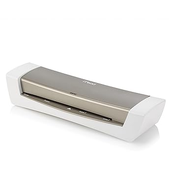 【中古】Mead ラミネーター 保温 HeatSeal PROラミネートマシン 最大幅9.5インチ EZAlignラミネートシート/ポーチ付き (M1701842) ホワイト グレー 3イン