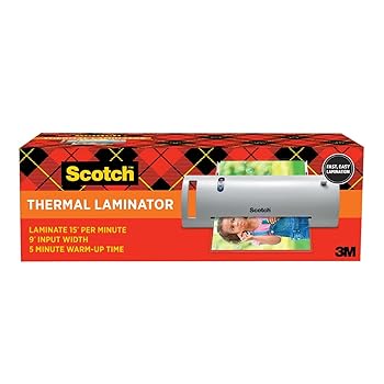 【中古】Scotch サーマルラミネーターコンボパック、レターサイズラミネートポーチ20個入り口・入口、最大限度8.9in×11(TL902VP)までの腰かけを納める(2個入り口・入口、合