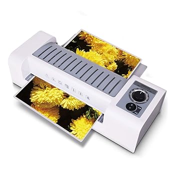 【中古】フォトラミネーター ラミネーターフォトラミネート機A4第八芸術ラミネート機械類ヒートシールと冷間積層機 価値高いな第八芸術に適しています (色 : White, Siz その他-パソコン・周辺機器