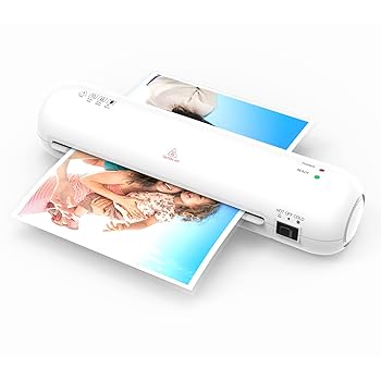 【中古】【未使用】ラミネート機、mewmewcat デスクトップラミネーターマシンセット A4サイズ ホット&コールドラミネート 2ローラーシステム 最大幅9インチ ペーパ 8,039円