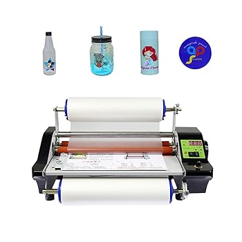 【中古】UV DTFロールラミネートマシン UV DTFフィルム転写ラミネーター 最大ラミネート幅35cm、A3+ UV DTFプリント転写ガラスマグプラスチックメタルボ