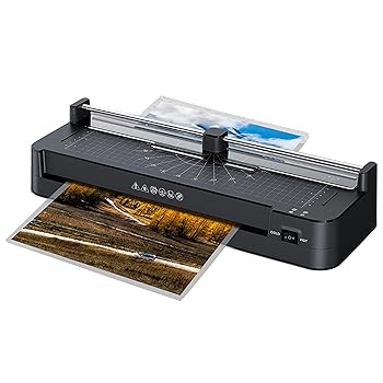 【中古】インジケータライト付きサーマルラミネート機、ペーパートリマー付きA3商業用ラミネートラミネーター、コーナーラウンダー、高速ウォームアップ