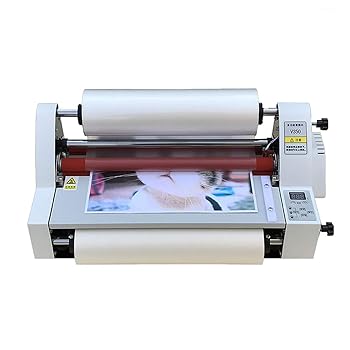 【中古】【未使用】ホットコールドロールラミネーター、デジタル制御サーマルラミネーター、ホットコールドロールラミネーター、BOPP PTEフィルム、ホームオフィス