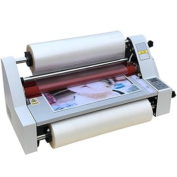 【中古】【未当てはめる】MKYOKO 烈烈たる冷やりとした渦巻形 ラミネータ、烈烈たる冷やりとした渦巻形薄板になる機械類、BOPP PTE の写真フィルム、家の事務所の授業時間の目的の 4 つの巻きのデ