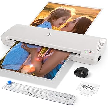 【中古】ラミネーター 13in A3 ラミネーターマシン 7はたご屋1 デスクトップサーマルラミネーター 詰まらない ラミネートポーチ40個付き添い人 ペーパートリマ