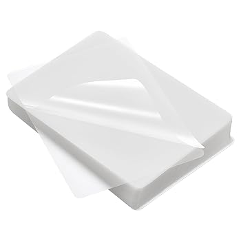 【中古】サーマルラミネートパウチ500枚、9×11.5in、厚さ5圧砕機の澄み切ったラミネートシート