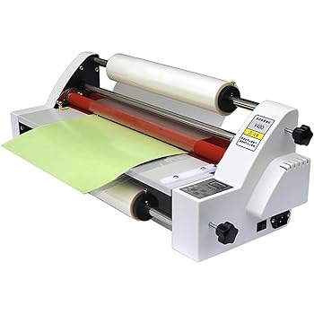 【中古】【未使用】ホットコールドロールラミネーター、450mm A2ラミネーター片面および両面ラミネート機、正確な温度制御、高速ウォームアップ、気泡なし、ホーム 106,323円