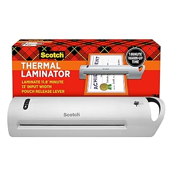 【中古】【未当て嵌める】Scotch Laminador t?rmico extra ancho, entrada de 13 pulgadas, ideal para profesores, peque?as oficinas o hogar (TL1302Z)