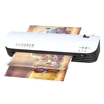【中古】【未使用】ラミネーターマシン、インテリジェントな温度制御付きラミネートマシン、最大230mm幅(A4サイズ)、2?4分のウォームアップ時間、ホットとコール|AJIMURA-SHOP