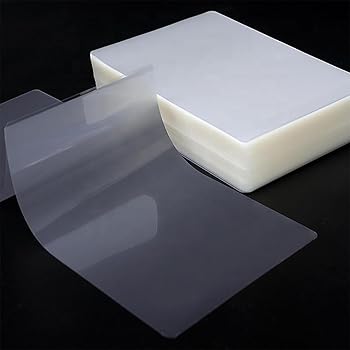 【中古】【未当て嵌める】澄み切った熱ラミネートプラスチックペーパーラミネーターシート - 9 x 11.5in、3圧砕機と5圧砕機 (2000、3圧砕機)