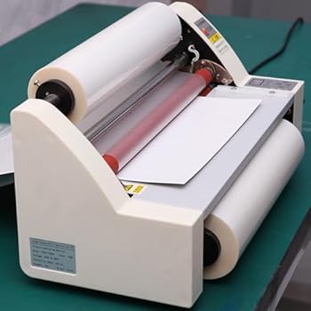 【中古】【未使用】ラミネーターマシン 350mm/450mm ホットコールドラミネートマシン 片面/両面サーマルラミネートマシン 商業用写真ラミネーター 学校 オフィス A2