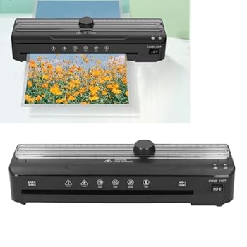 【中古】【未当て嵌める】ラミネーターマシン、A4サーマルラミネーターマシン、熱っぽいおよびコールドサーマルラミネーター、 お医者さん貼り出し第八芸術、人間用ラミネートマシ