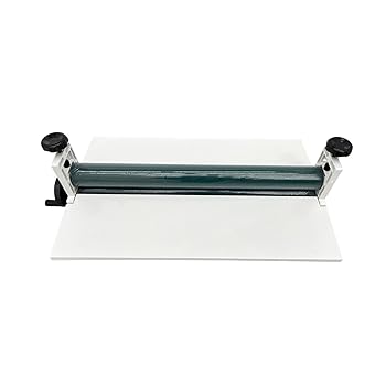 【中古】【未使用】ラミネーター、 29.5インチ 手動コールドラミネーターマシン ビニール写真フィルムラミネート コールドラミネーター ハンドクランク圧力コールド