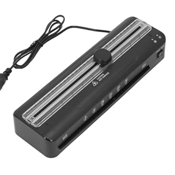 【中古】【未使用】ラミネーター、FNL009 フォトラミネーターマシンはコールドラミネートとホットラミネートをサポート、写真メニュー、書類、証明書、図面をラミネ