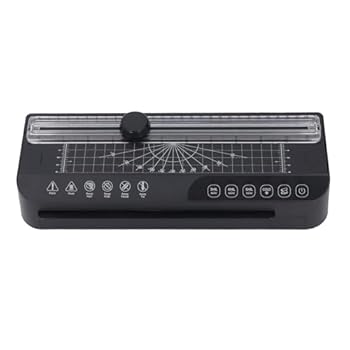 【中古】ラミネート機、A4?3インチの厚さ設定が可能なサーマルラミネーターマシン、ホームスクールオフィス用パーソナルサーマルラミネーター (Jeobazhm