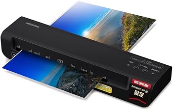 【中古】ラミネーター A4対応 ~100μm対応 簡単操作 コンパクト ウォームアップ時間4分 ヒーターオートオフ機能 詰まり防止レバー搭載 ブラック 黒 AZ-LM