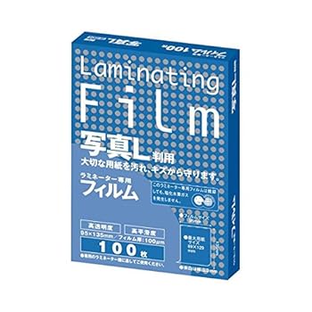 【中古】（まとめ） アスカ ラミネーター専用フィルム 写真L判サイズ 100μ BH904 1パック（100枚） 【×5セット】 top1-ds-1573761 [独自簡易包装]