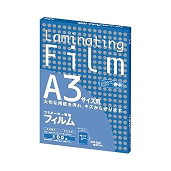 【中古】（まとめ） アスカ ラミネーター専用フィルム A3 100μ BH909 1パック（100枚） 【&times;2セット】 top1-ds-1573765 [独自簡易包装]｜AJIMURA-SHOP