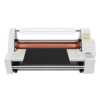 【中古】ラミネーター 片面＆両面ラミネート機 ホットコールドロールホイルアプリケーター デジタルディスプレイ オフィス 家庭 学校 ビジネス用
