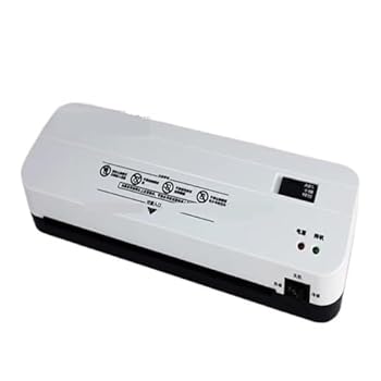 【中古】【未使用】ラミネーターマシン ラミネーター オフィス用 ホット＆コールドラミネーターマシン A4 ドキュメント用 写真 ブリスター包装 プラスチックフィル
