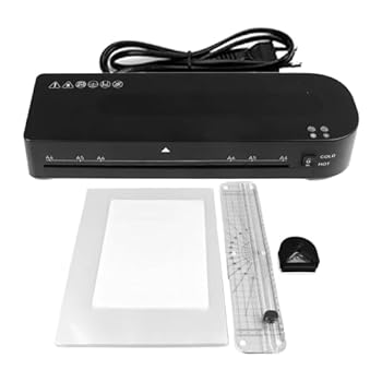 【中古】【未使用】XTevu ラミネーター、A4 A5 A6 シート用写真ラミネート機および紙シーラー、ファイルと文書の保護のための家庭用ラミネーター 12,348円