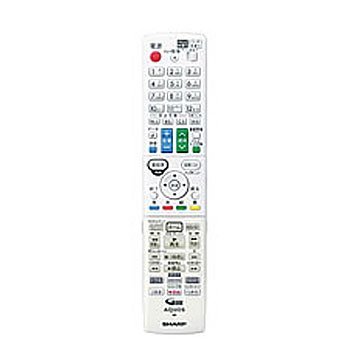 【中古】シャープ ブルーレイディスクレコーダー用リモコン）(46380271)[適合機種]BD-W1800W｜AJIMURA-SHOP
