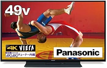 【中古】パナソニック 49V型 4Kダブルラジオ受信機 2結核症 HDD\u0026BD運転内蔵 液晶 テレビ受像機 VIERA TH-49GR770