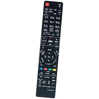 【中古】PerFascin 代替リモコン FITS FOR N2QAYB000186 Panasonic パナソニック ブルーレイディスクレコーダー DMR-XW100 DMR-XW300 DMR-XW320 DMR-XP12