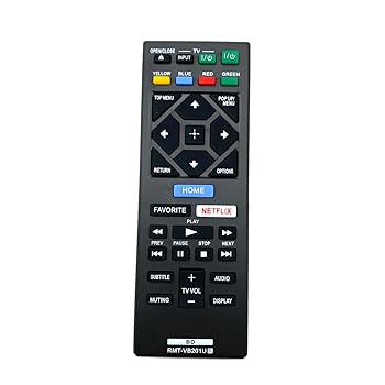 【中古】目あたらしい RMT-VB201USony Blu-rayの利得にリモートに置き換えられました BDP-S3700 BDP-BX370 BDP-S17 Z7W4 BDP-S1700