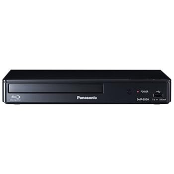 【中古】Panasonic Blu Ray DVD Player with Full HD Picture Quality and Hi-Res Dolby Digital Sound, DMP-BD90P-K, Black