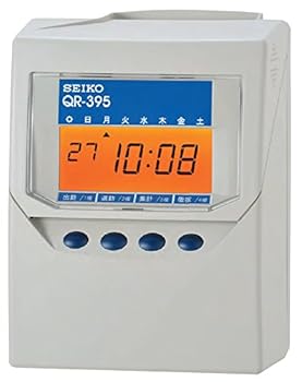 【中古】セイコーソリューションズ 多機能タイムレコーダー QR-395｜AJIMURA-SHOP